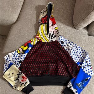 Adidas Multicolor Graphic Hoodie